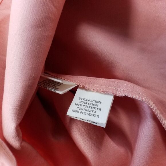 ANTHROPOLOGY Eva Franco Short Prom Dress Sequins A-Line Formal Peach Pink Size 4 - Picture 7 of 15